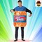 Funny Cheeseballs Adult Costume Snack Food Tunic for Halloween and Party Fun